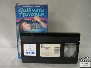 Gullivers Travels VHS Hi Tops Video 012901012334  