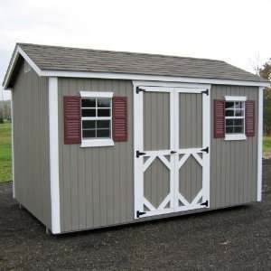   12 ft. Classic Wood Workshop Panelized Garden Shed
