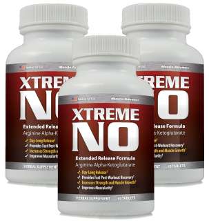 XTremeNO Nitric Oxide Boosting MUSCLE BUILDER Muscle Gainer Product 