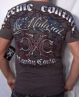 Xtreme Couture PATRIOT Tee Shirt X405 NEW Gray   MD  