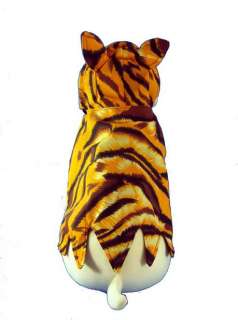 Tiger Shirt Dog clothes apparel costume dress M 4  