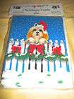 COLLIE DOG CHRISTMAS CARDS SET OF 10 NEW OLD STOCK  