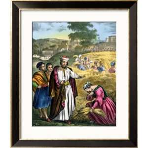  Ruth in the Field of Boaz, from a Bible Printed by Edward 