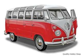 Revell 1/24 Volkswagen T1 VW Samba Bus model kit#4292  