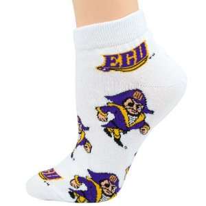   Pirates Ladies White 9 11 Team Logo Ankle Socks