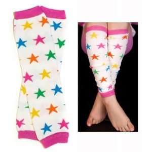   Retro bright stars baby leg warmers for girl by My Little Legs Baby