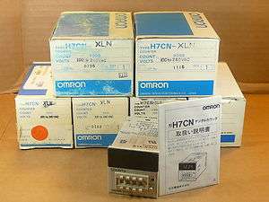 Omron New In Box Digital Counter H7CN XLN AC100 240  