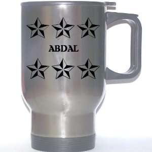  Personal Name Gift   ABDAL Stainless Steel Mug (black 