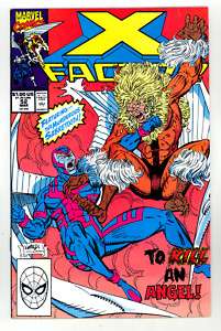 Factor #52 NM Liefeld Shoemaker X Men Sabretooth  