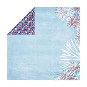 Echo Park Paper 4th Of July Double Sided Cardstock 12X12 Fireworks 