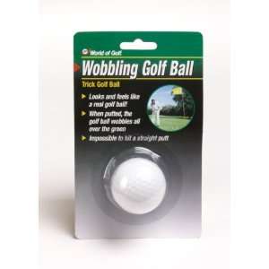   Gifts and Gallery, Inc. Wobbling Golf Ball (White)