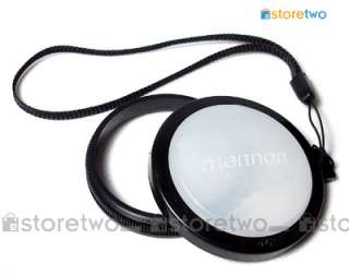 White Balance Lens Cap Filter Mount 4 Canon Sony Nikon  