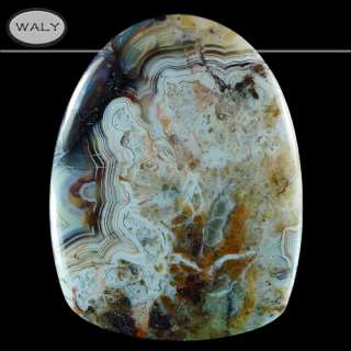 Mexican Crazy Lace Agate Pendant bead Y209027  