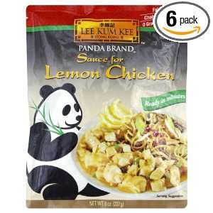 Lee Kum Kee Panda Lemon Chicken Sauce, 8 Ounce Packets (Pack of 6 