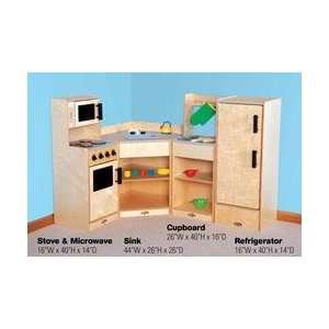  Play with a Purpose® 4  and 5 Piece Corner Kitchen Sets 