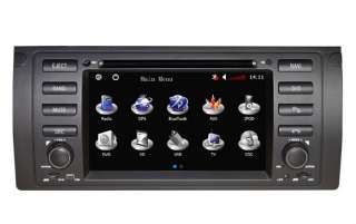   Navigation in dash car DVD Player gps For Car BMW X5 SERIES E39 E53 M5