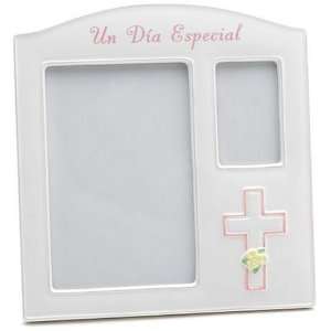  Un Dia Especial Double Opening Ceramic Frame   Pink Baby