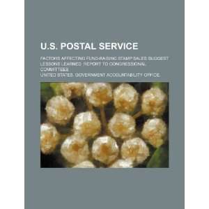  U.S. Postal Service factors affecting fund raising stamp 