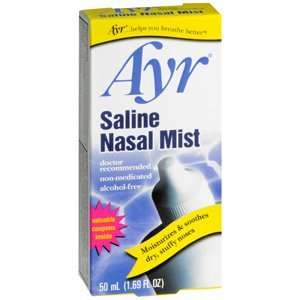  Special pack of 6 AYR SALINE NASAL MIST 50ML Health 