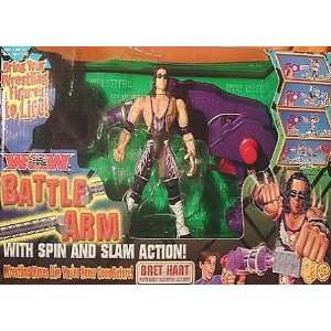   with Spin and Slam Action; with Bret Hart Action Figure Toys & Games
