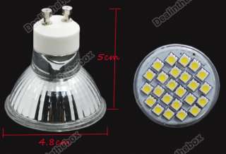 GU10 Warm White Focus 24 LED Bulb Spot Light Lamp 6W 200~240V  
