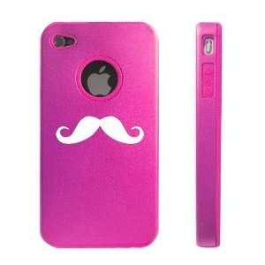  Apple iPhone 4 4S 4G Hot Pink D619 Aluminum & Silicone 