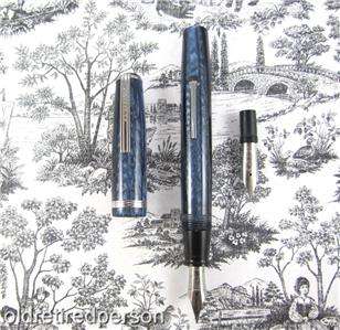   Esterbrook Fountain Pen Blue Transition 2 Nibs   9788 and 2556  