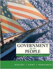 Government by the People, 2011 Alternate Edition, (0205828450), David 