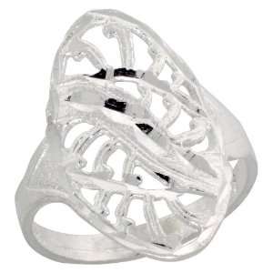   Swirl Ring ( Telkari   Wire Work ), 7/8 (22mm) wide, size 6 Jewelry
