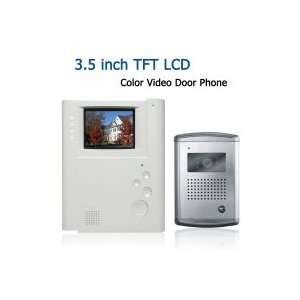  Wired 3.5 LCD Four Wires Hand Free Color Video Door Phone Doorbell 