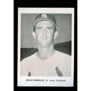  1961 Ernie Broglio St. Louis Cardinals Jay Publishing 