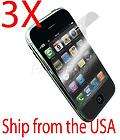 3x Apple iPhone 3G/3GS Clear Screen Protector LCD Film