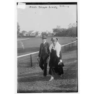  Irving Brokaw & wife