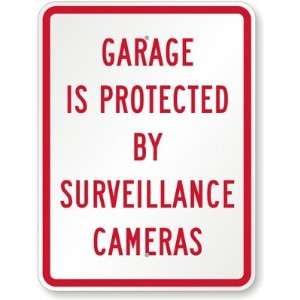  Garage Is Protected By Surveillance Cameras High Intensity 