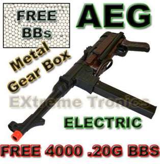 AGM Electric MP40 Airsoft Rifle WWII WW2 AEG Gun M4 +4K  