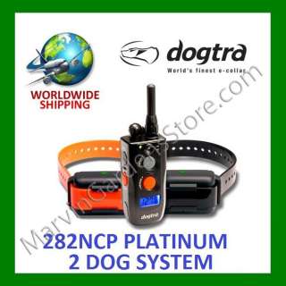 DOGTRA 282 NCP PLATINUM DOGTRA 280NCP 2 DOG TRAINER  