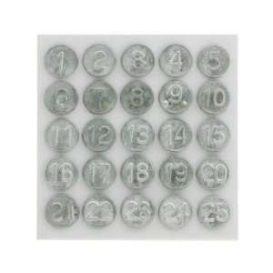  Set Of Tacks Numbered 1 25 For Wooden Screens And Storm Windows 