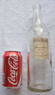 1930s Germany 3rd Reich MUNSTELANDER Schnaps Bottle  