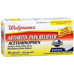   Acetaminophen 650Mg Caplets, 50 ea Health 
