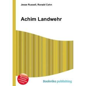  Achim Landwehr Ronald Cohn Jesse Russell Books