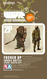   Ashley Wood 3A WWRp Jungle Battle 2P 2 pack Excito set Freeship  