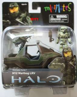 Halo M12 Warthog LRV Series 1 Minimates Figure Series Xbox  