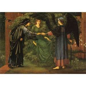  FRAMED oil paintings   Edward Coley Burne Jones   24 x 18 