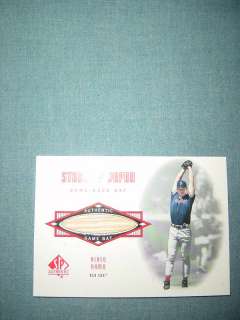   *Rare* 2001 SP Authentic *GAME USED BAT* Card *Only 30 Exist*  