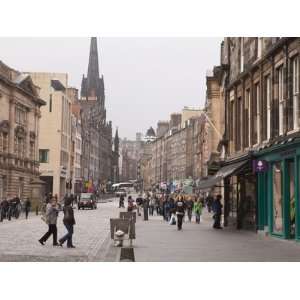 Royal Mile, Old Town, Edinburgh, Lothian, Scotland, Uk Photographic 