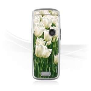  Design Skins for Nokia 6020   White Tulip Design Folie 