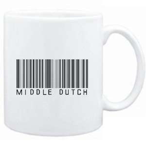    Mug White  Middle Dutch BARCODE  Languages