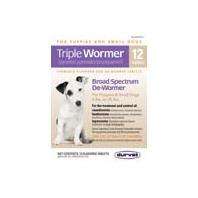 Triple Wormer Pyrantel Praziquantel DogPuppy Wormer12ct  