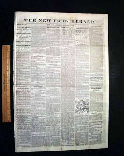 CANE HILL AR Beaufort NC Map 1862 Civil War Newspaper *  