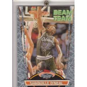 1992 93 Topps Stadium Club Basketball   Beam Team   Shaquille Oneal 